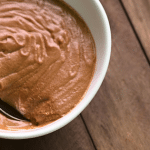 homemade chocolate protein mousse