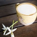 coconut & vanilla latte