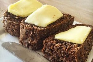 quinoa walnut healthy bread recipe