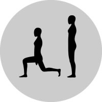 lunge home exercise
