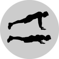 push up home exercise