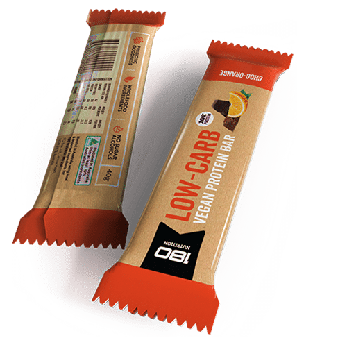 Low Carb Chocolate Orange Protein Bar