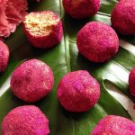 Pink Vegan Protein Balls