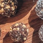 Snickers and Bounty Protein Bliss Balls