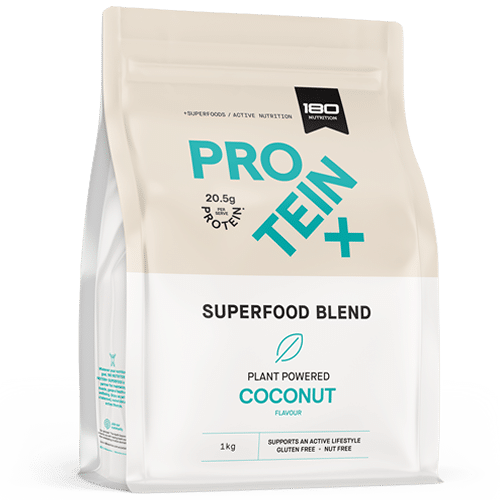 180 nutrition superfood protein 1kg plant coconut front | Stay at Home Mum.com.au